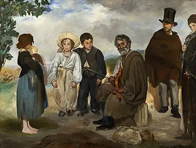 The Old Musician Edouard Manet